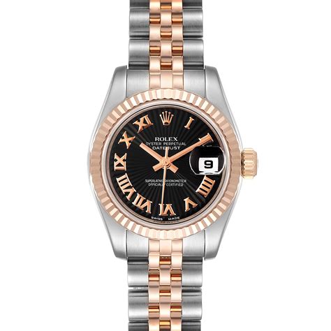 womens gold rolex watch water resistant roman numberals|Rolex oyster steel watch.